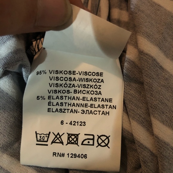 Striped Maxi dress / maxi skirt 2 in 1 size S - Picture 10 of 11